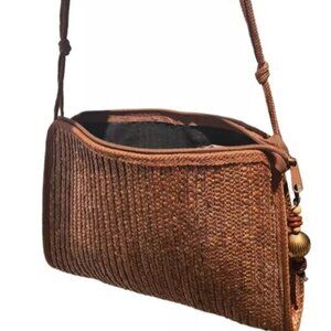 Hasting And Smith Straw Style Purse